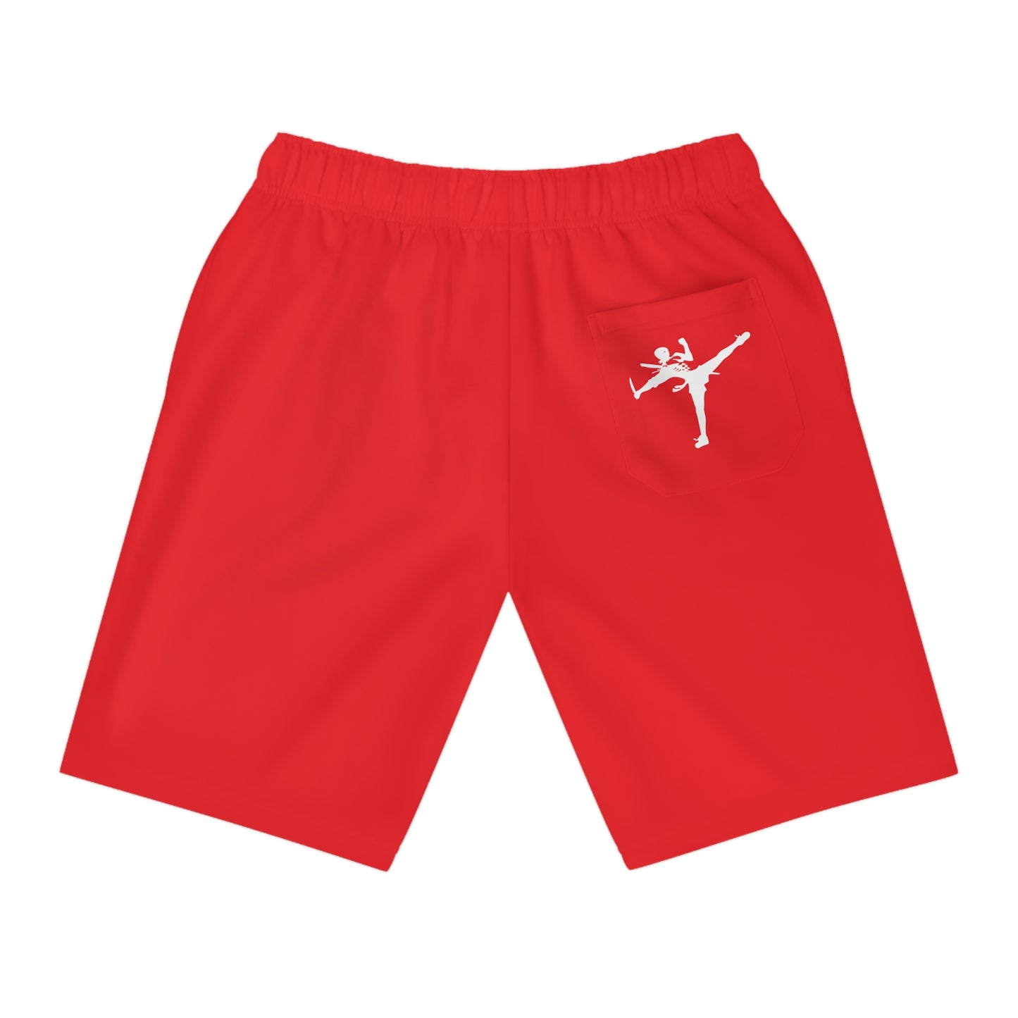 Men's Art of Survival Athletic Long Shorts - Fist Design - Fitness Brand