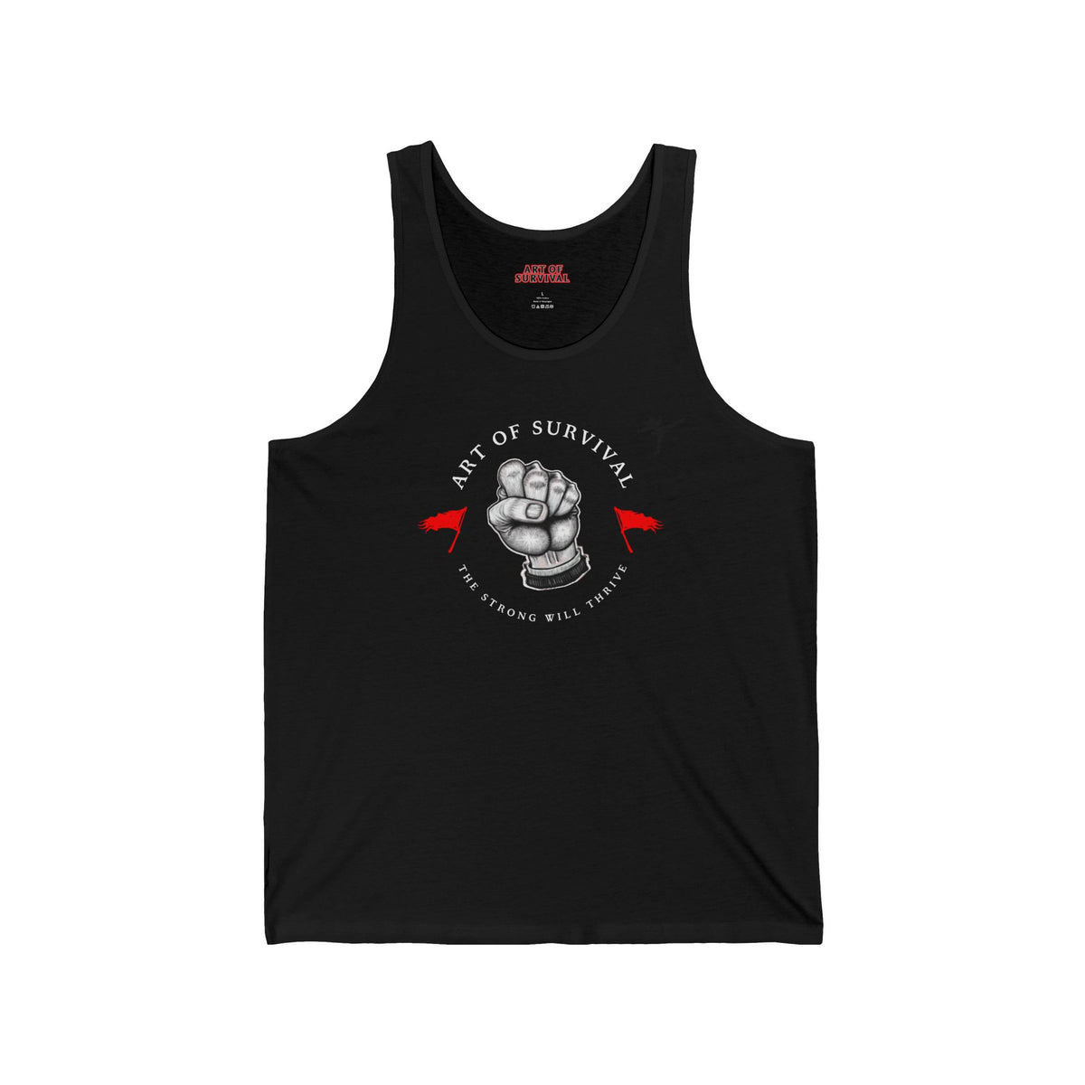 Tank Top - The Art of Survival Martial Arts Logo Limited Edition since the beginning