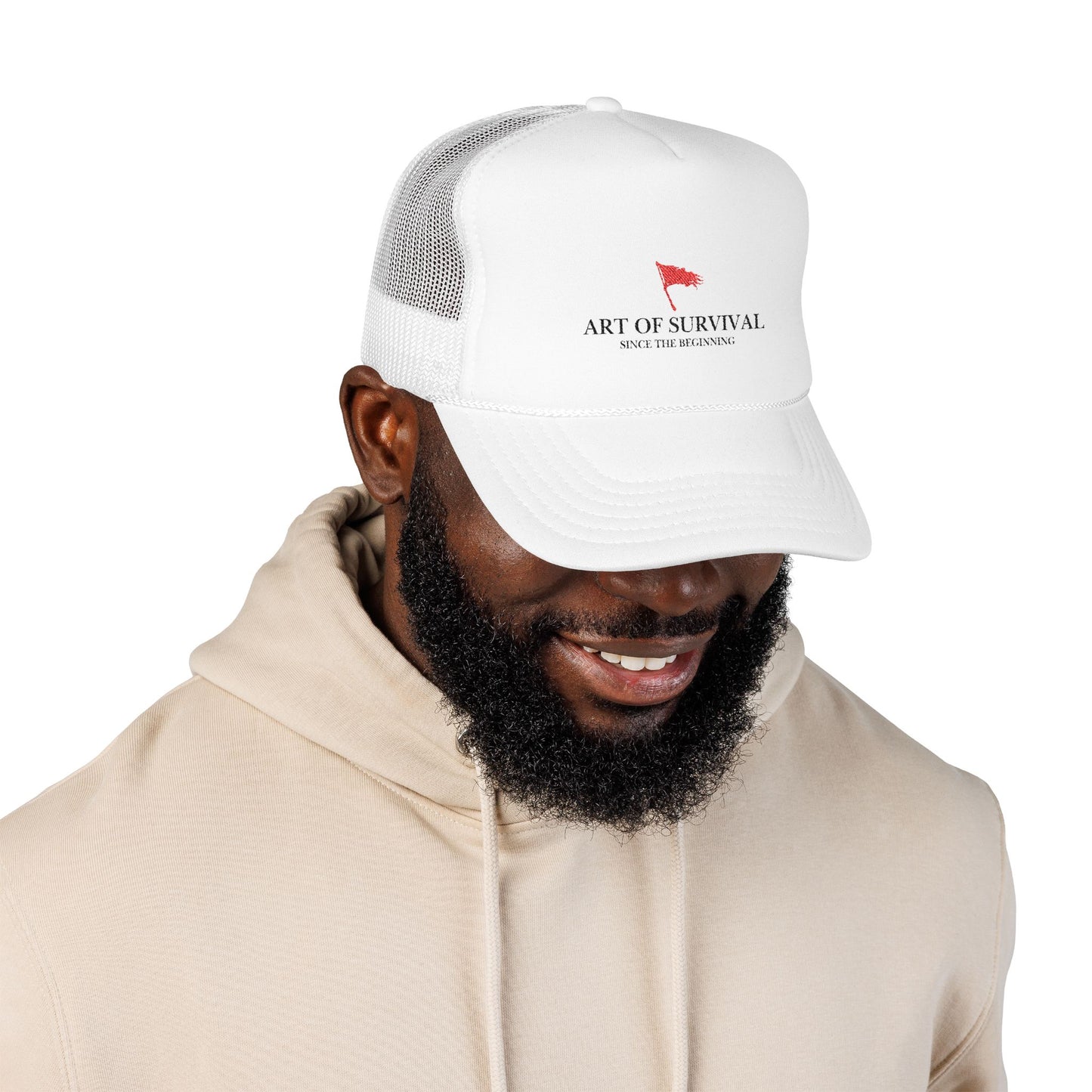 Trucker Hat - The Art of Survival Limited Addition {Since the Begging} Logo - Embroidered Fitness Cap