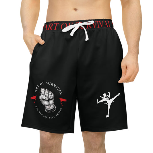 Athletic Shorts - The Art of Survival - Martial Arts and Fitness Lifestyle Brand