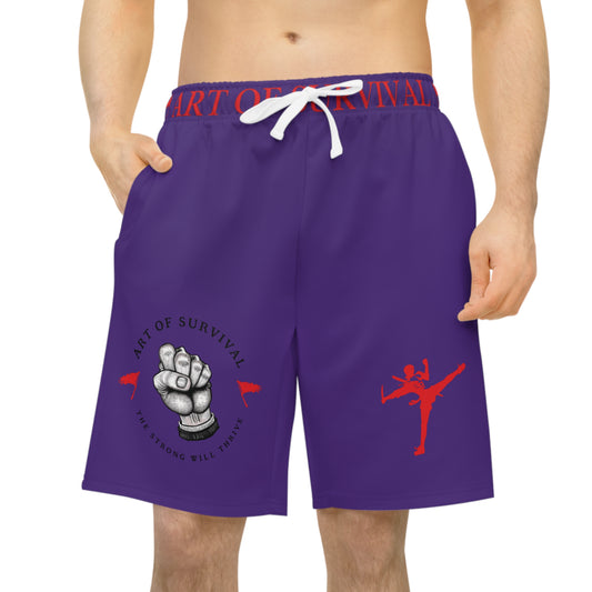 Athletic Shorts - The Art of Survival - Martial Arts and Fitness Lifestyle Brand