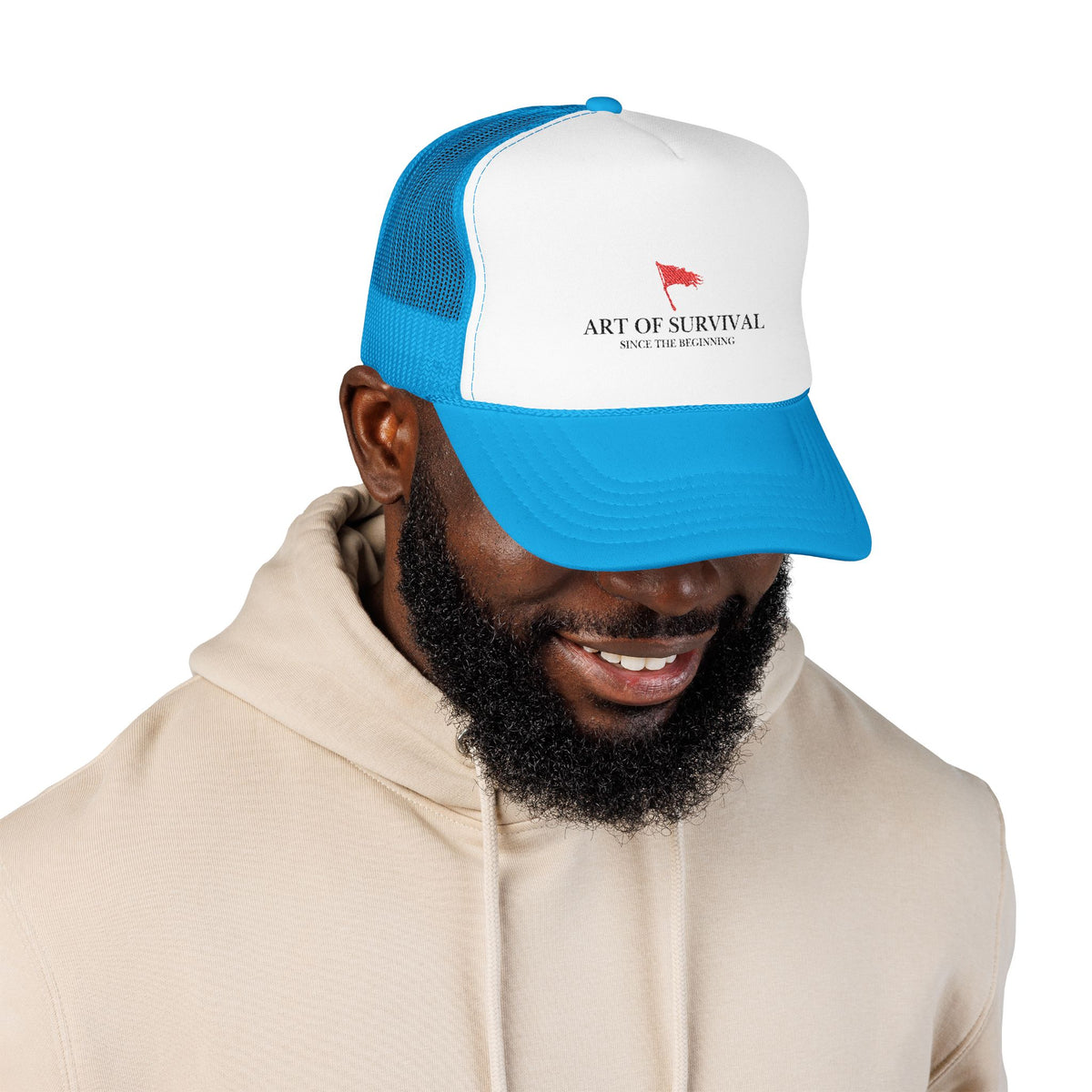 Trucker Hat - The Art of Survival Limited Addition {Since the Begging} Logo - Embroidered Fitness Cap