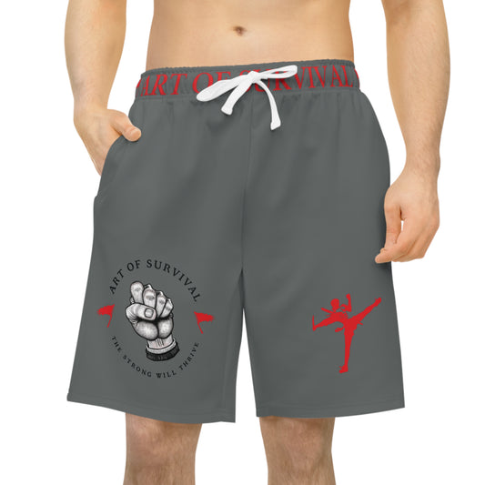Athletic Shorts - The Art of Survival - Martial Arts and Fitness Lifestyle Brand