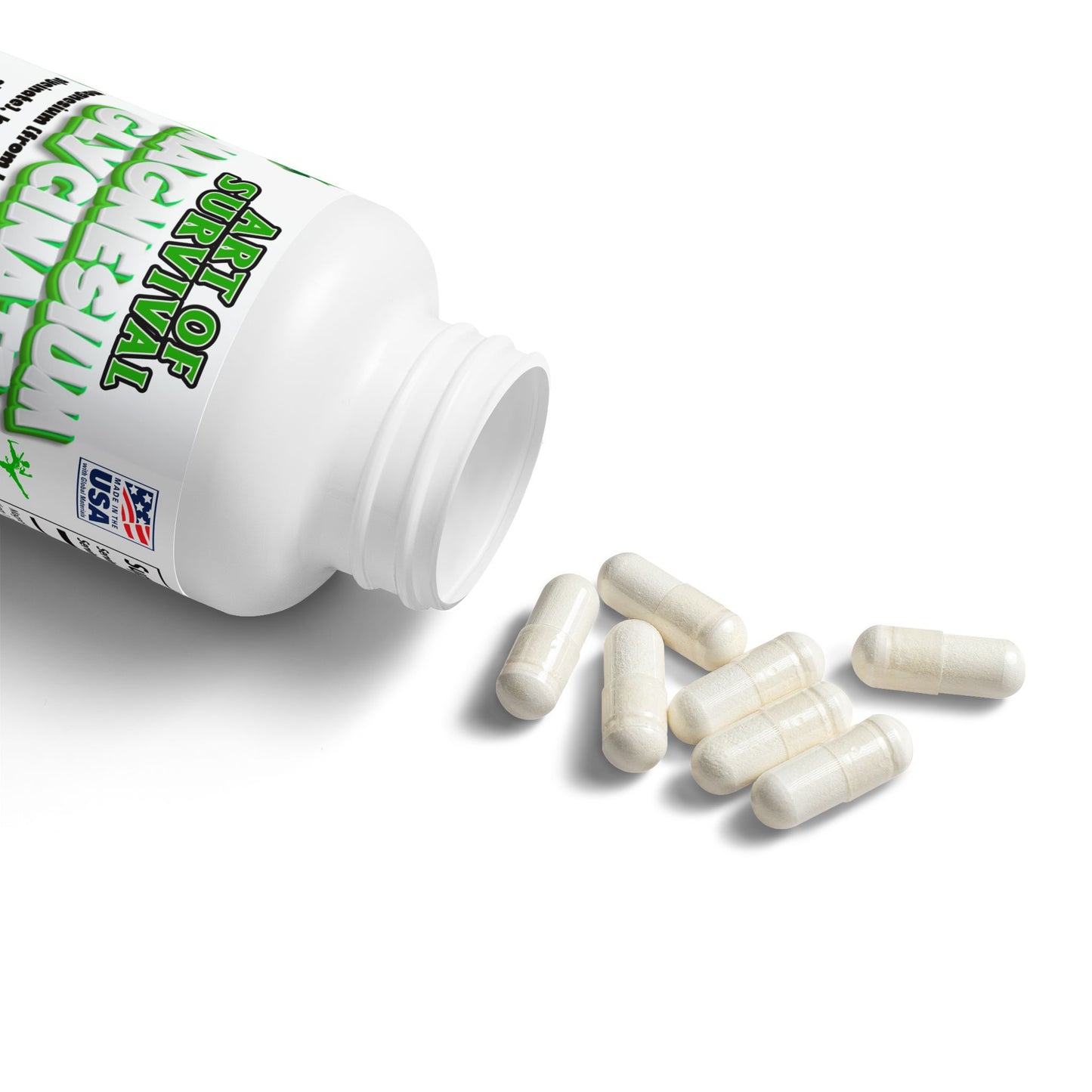 Magnesium Glycinate Supplement (60 Capsules)
