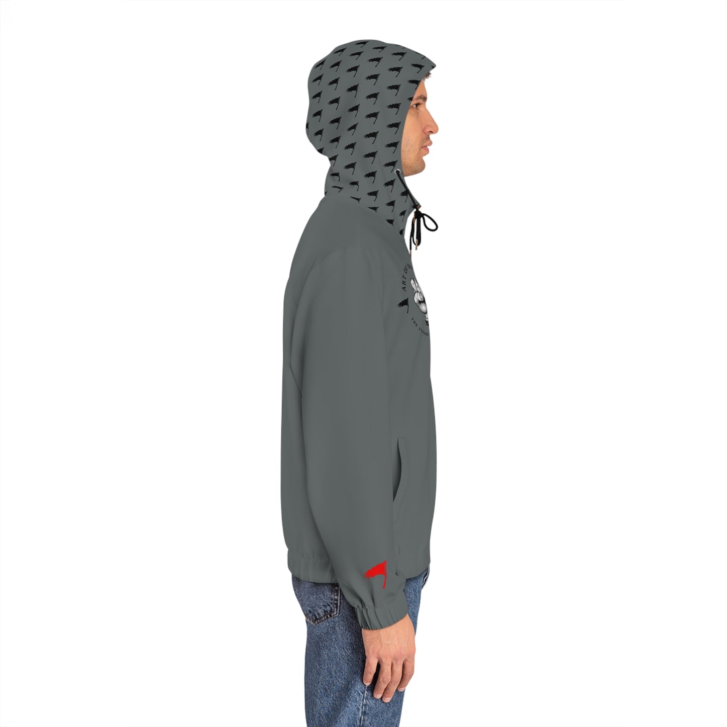 Full-Zip Hoodie - The Art of Survival - Fist Logo - Fitness Apparel
