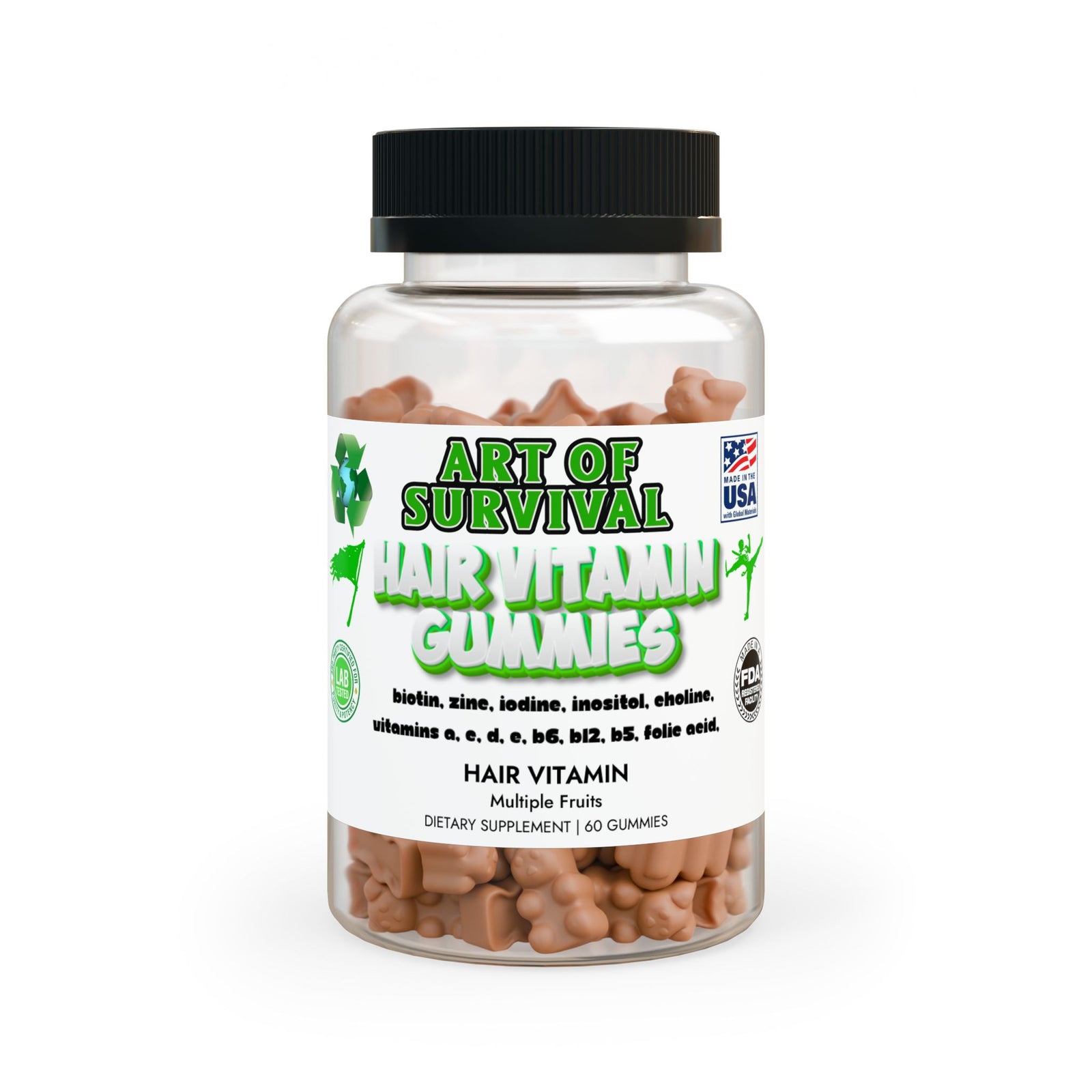 Hair Vitamin Gummies (60 Gummies)