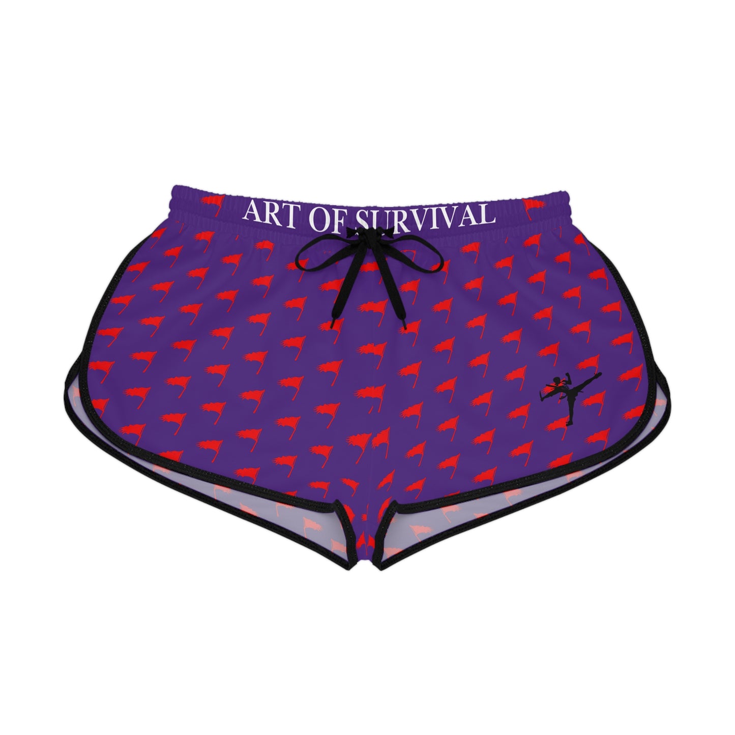 The Art of Survival- Flag (All Over) Logo - Fitness - Shorts
