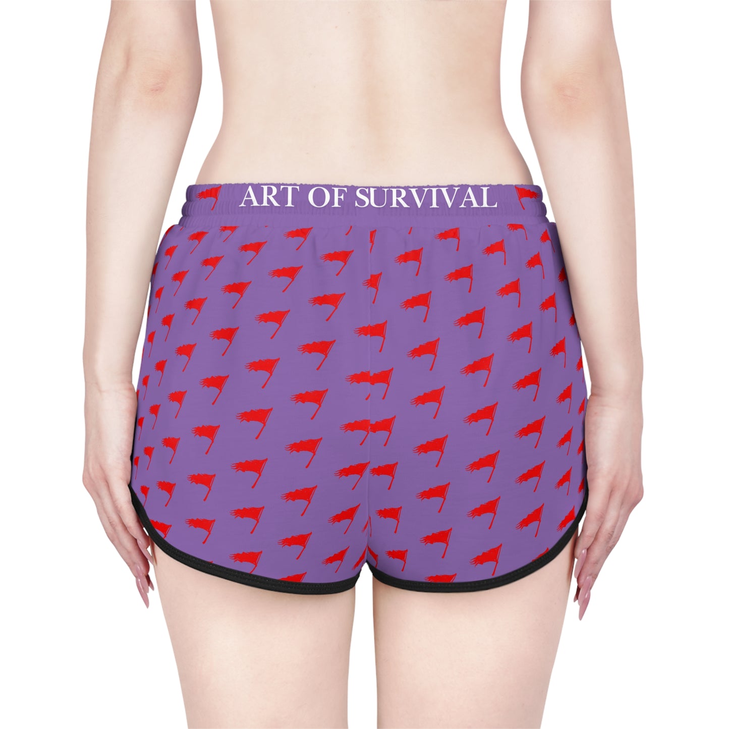 The Art of Survival- Flag (All Over) Logo - Fitness - Shorts