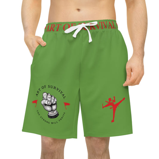 Athletic Shorts - The Art of Survival - Martial Arts and Fitness Lifestyle Brand