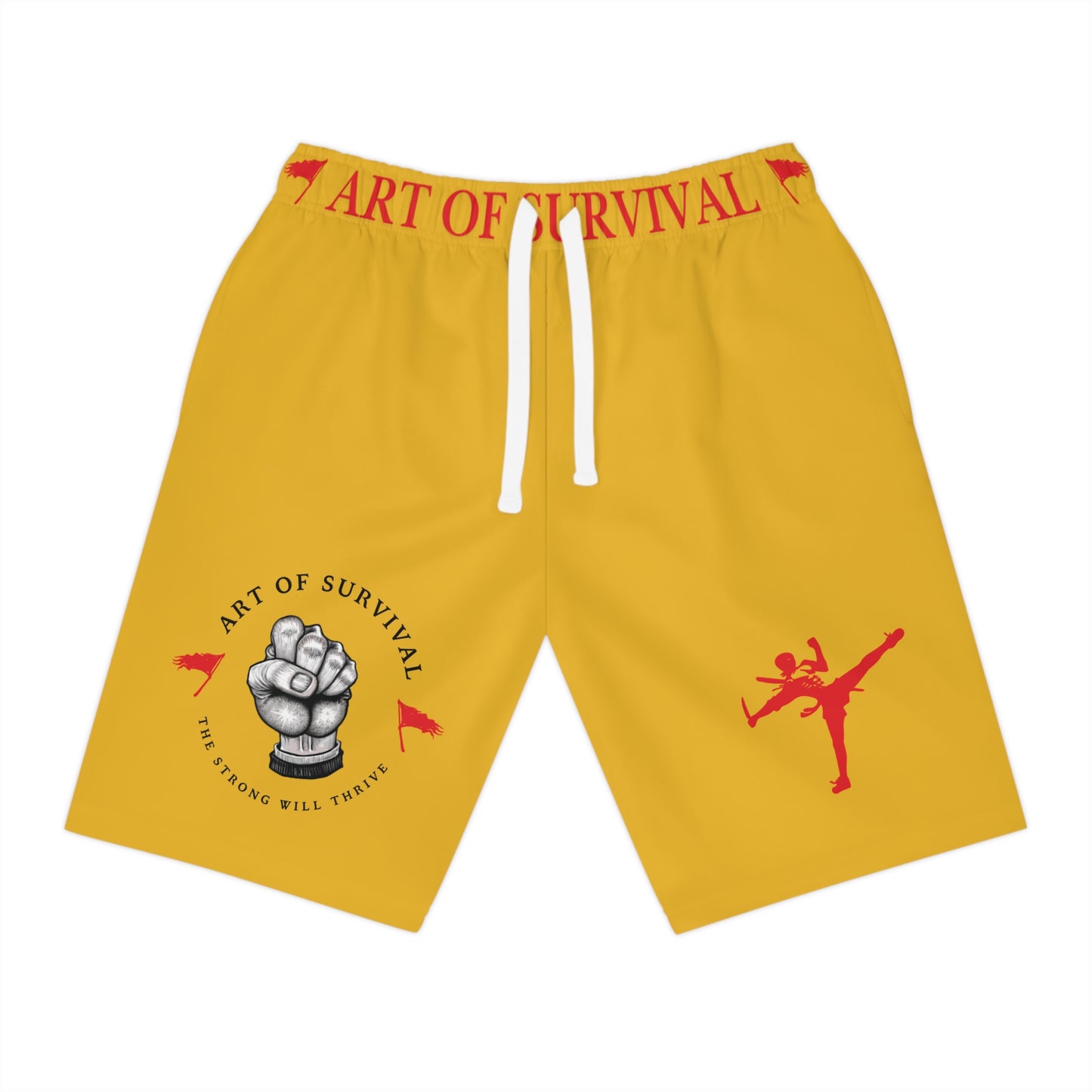 Athletic Shorts - The Art of Survival - Martial Arts and Fitness Lifestyle Brand