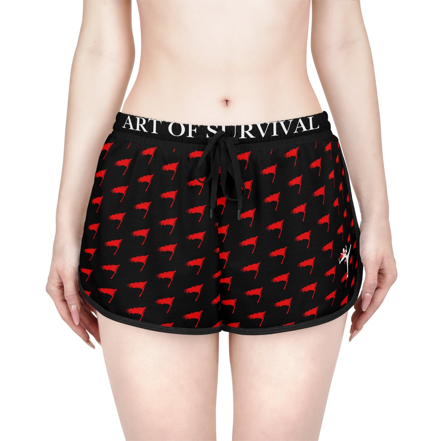 The Art of Survival- Flag (All over) Logo - Fitness - Shorts
