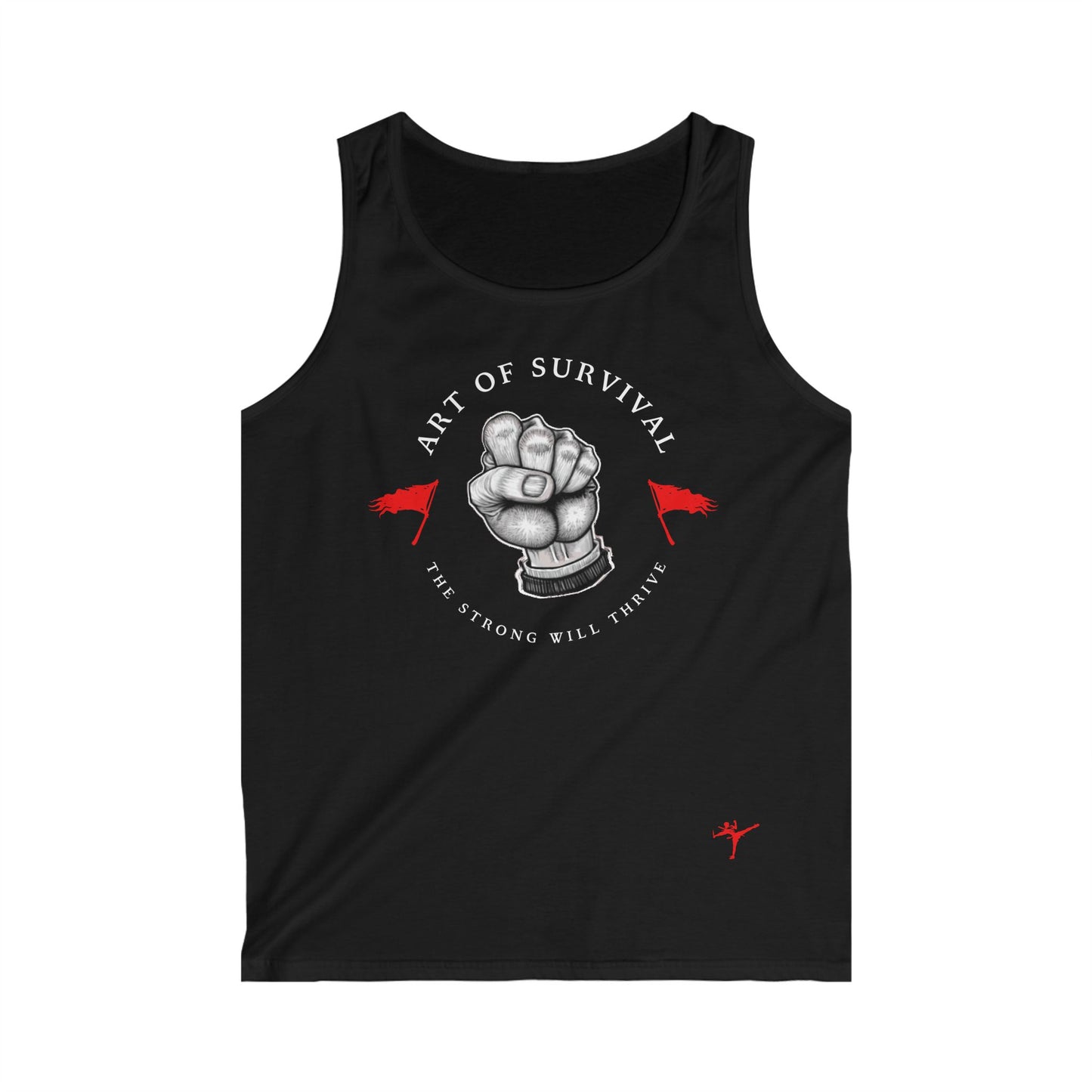 Tank Top - The Art of Survival - Martial Arts - Men's Softstyle - Tank Top