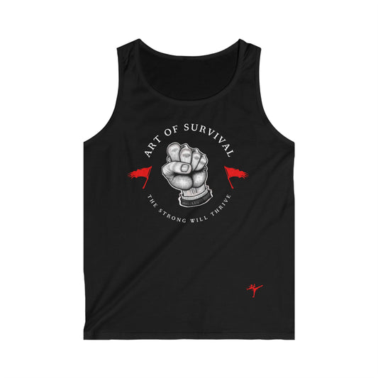 Tank Top - The Art of Survival - Martial Arts - Men's Softstyle - Tank Top
