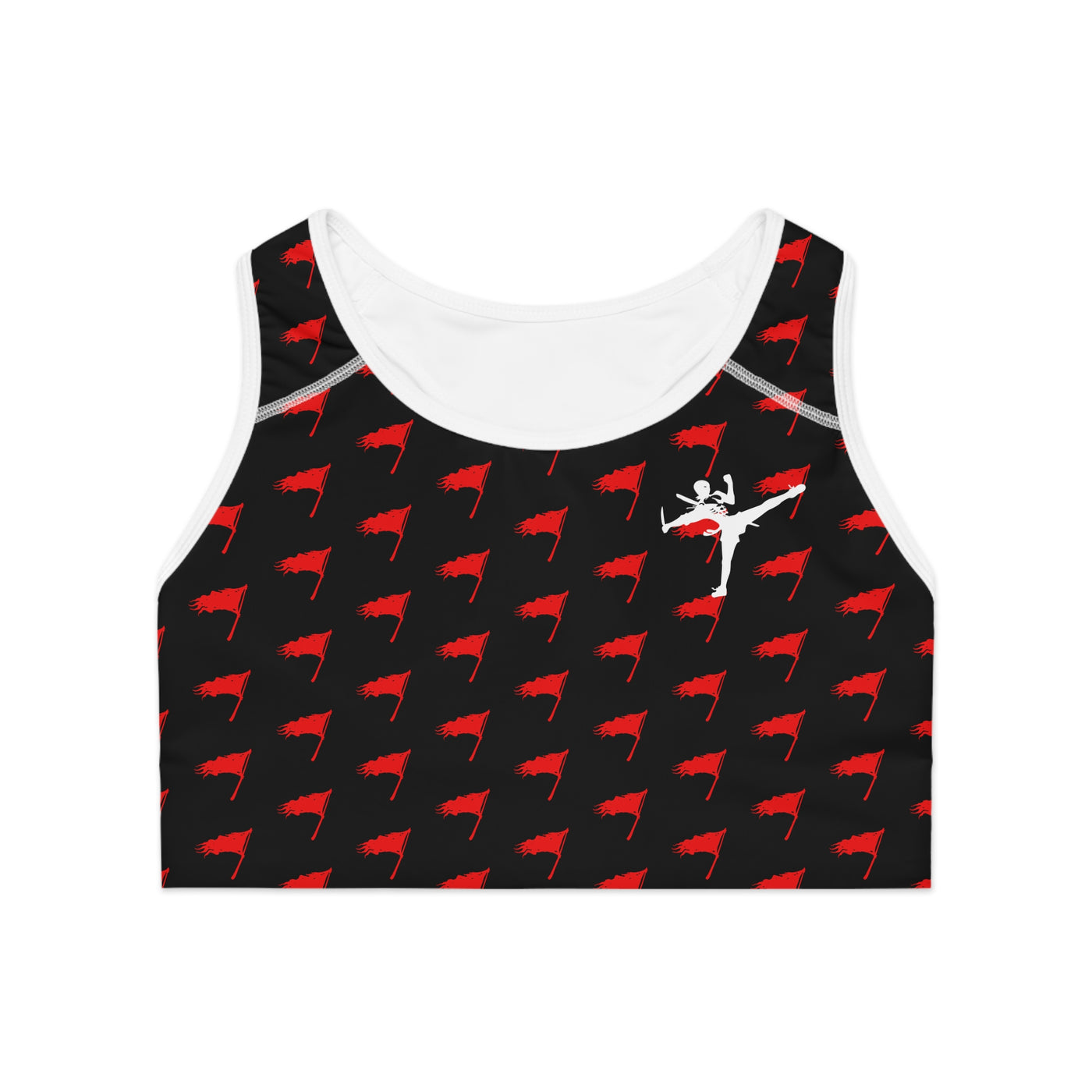 The Art of Survival - Flag (Over All) Logo - Fitness - Sports Bra