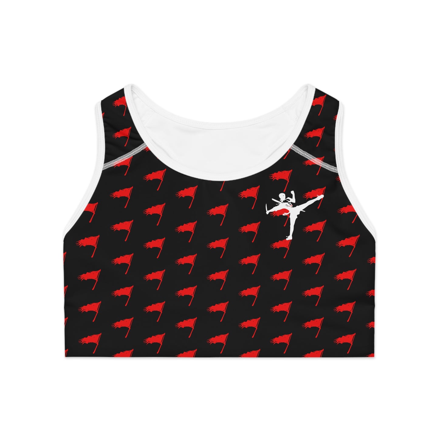 The Art of Survival - Flag (Over All) Logo - Fitness - Sports Bra