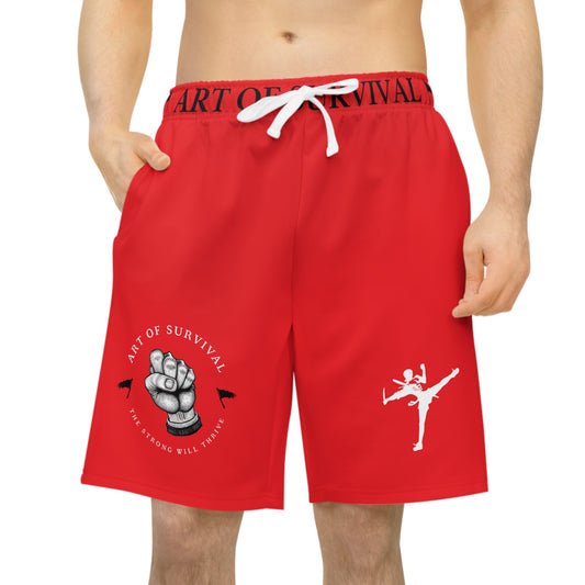 Athletic Shorts - The Art of Survival - Martial Arts and Fitness Lifestyle Brand