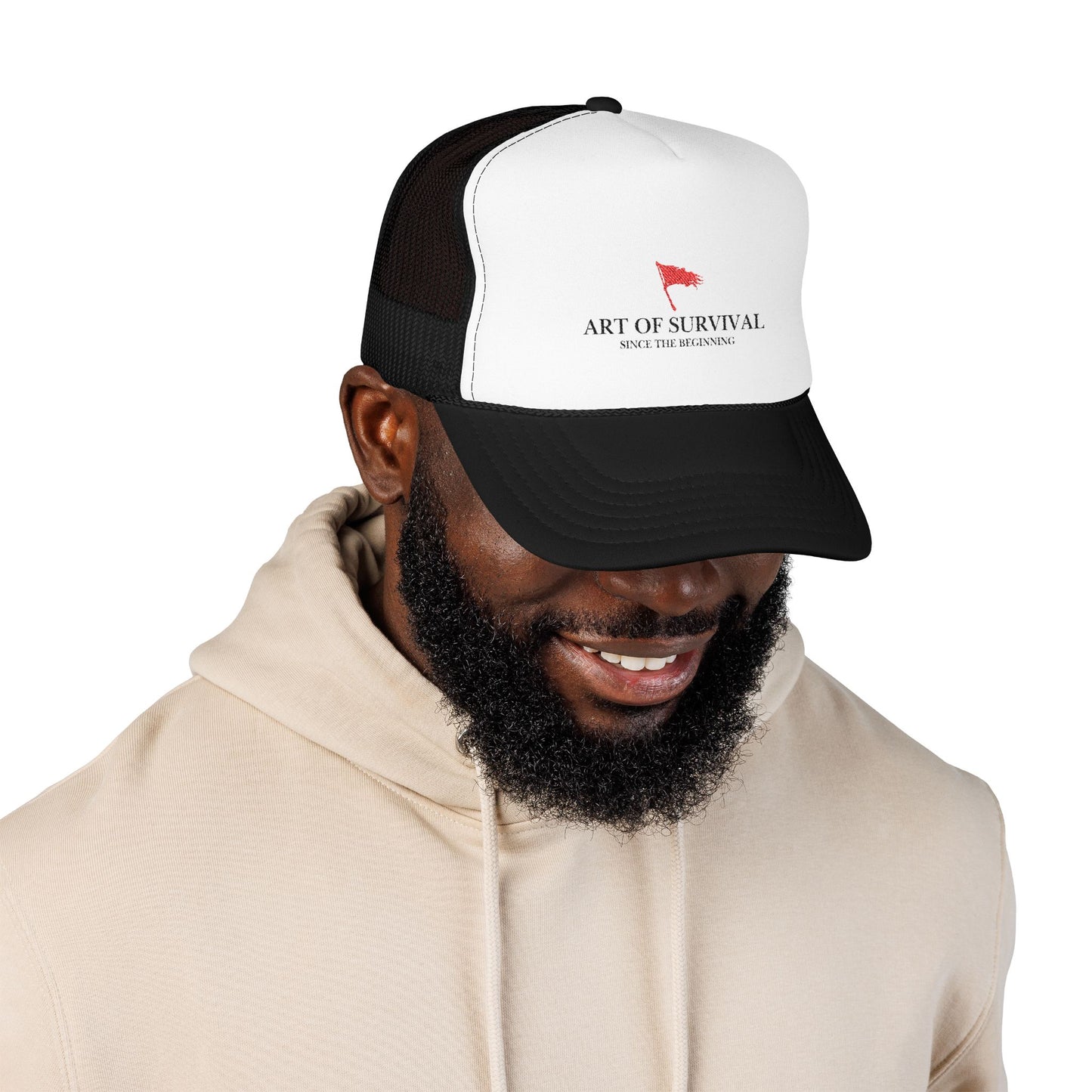 Trucker Hat - The Art of Survival Limited Addition {Since the Begging} Logo - Embroidered Fitness Cap