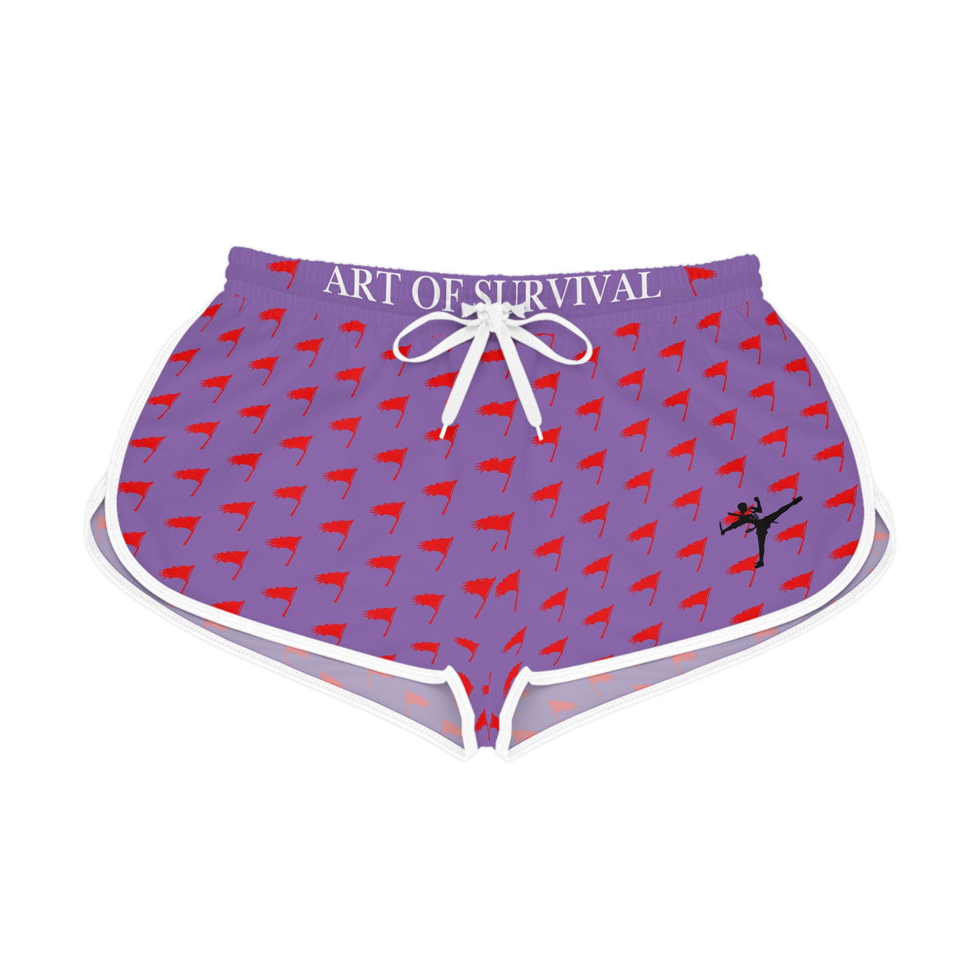 The Art of Survival- Flag (All Over) Logo - Fitness - Shorts