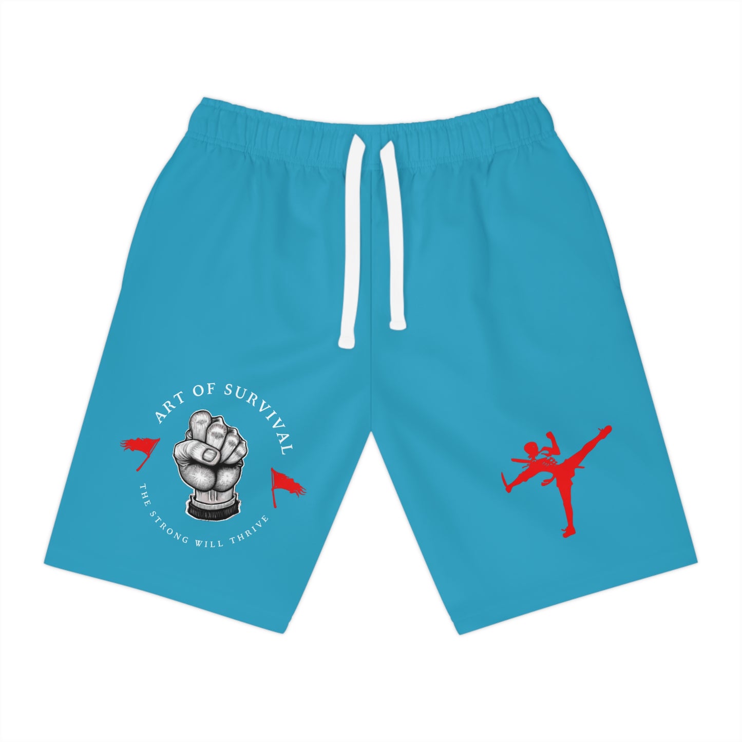 Athletic Shorts - The Art of Survival - Martial Arts and Fitness Lifestyle Brand