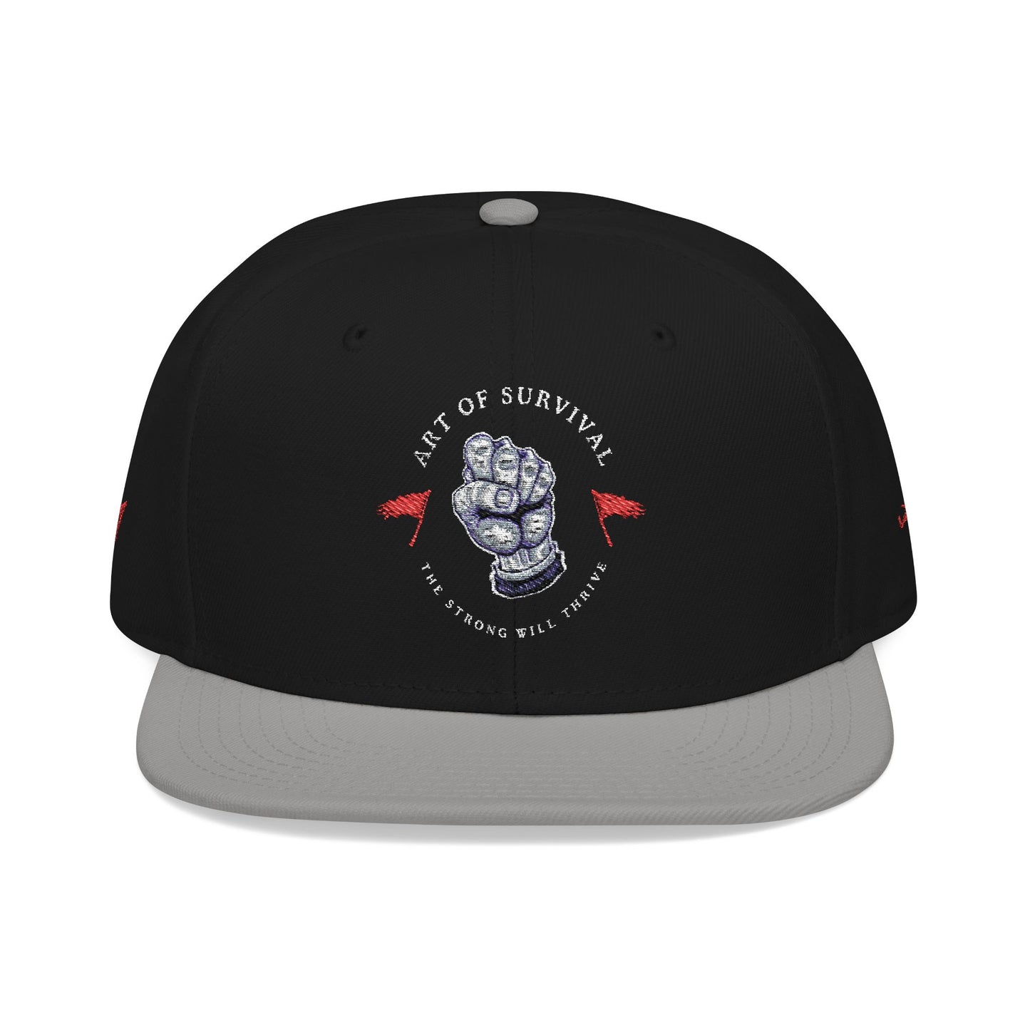 Snapback Cap - The Art of Survival Martial Arts Logo - Health & Fitness Lifestyle Brand