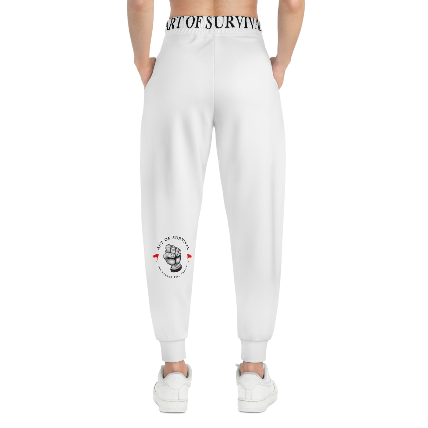 Athletic Joggers - Art of Survival - Fist Logo - Fitness Brand