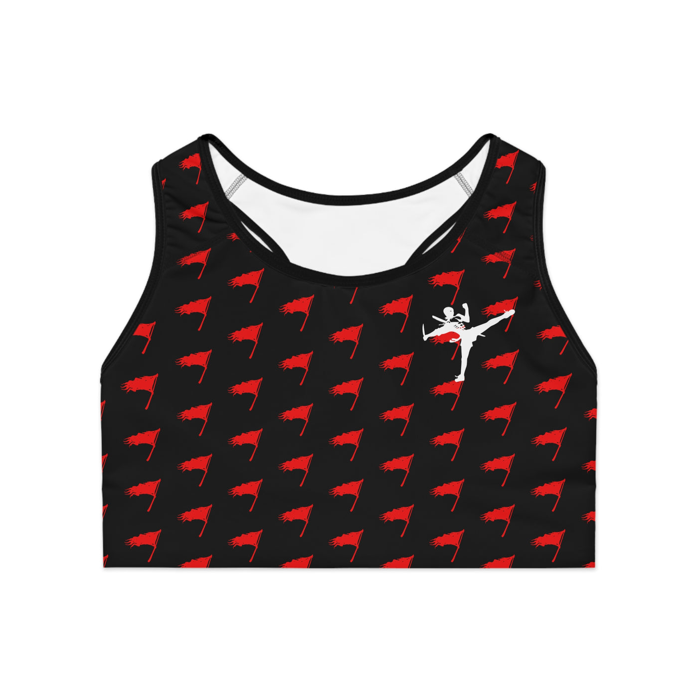The Art of Survival - Flag (Over All) Logo - Fitness - Sports Bra