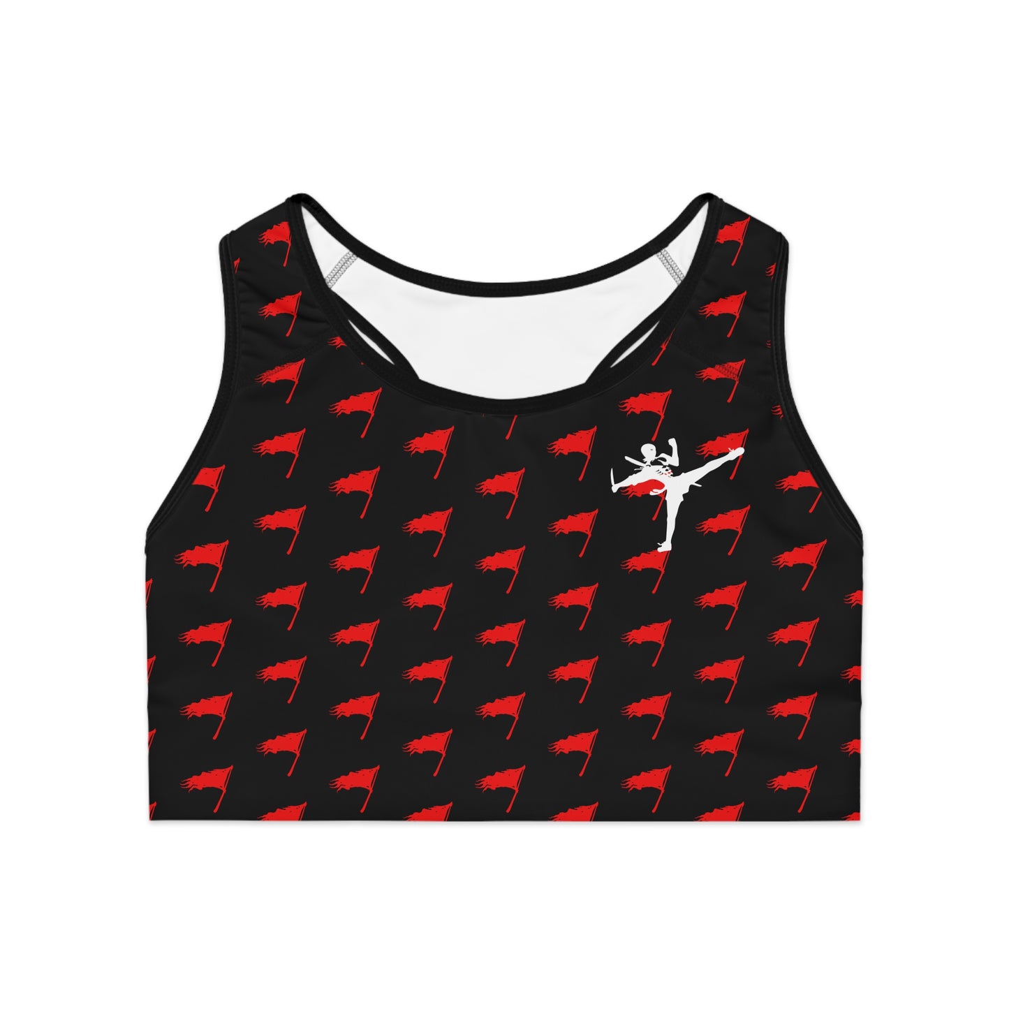 The Art of Survival - Flag (Over All) Logo - Fitness - Sports Bra