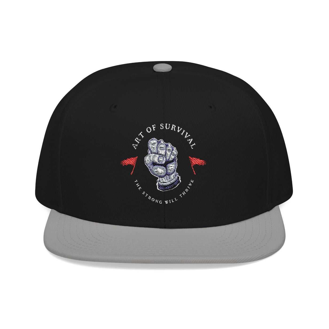 Snapback Cap - The Art of Survival Martial Arts Logo - Health & Fitness Lifestyle Brand