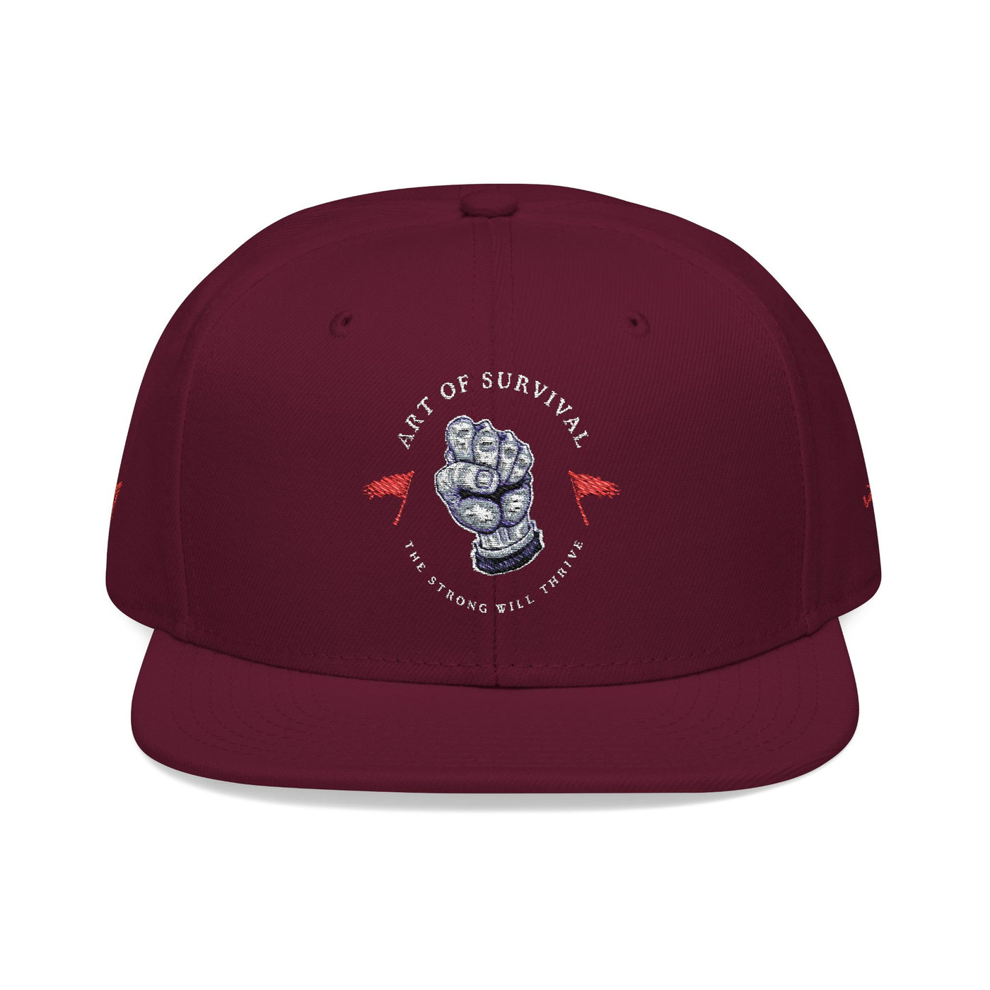 Snapback Cap - The Art of Survival Martial Arts Logo - Health & Fitness Lifestyle Brand