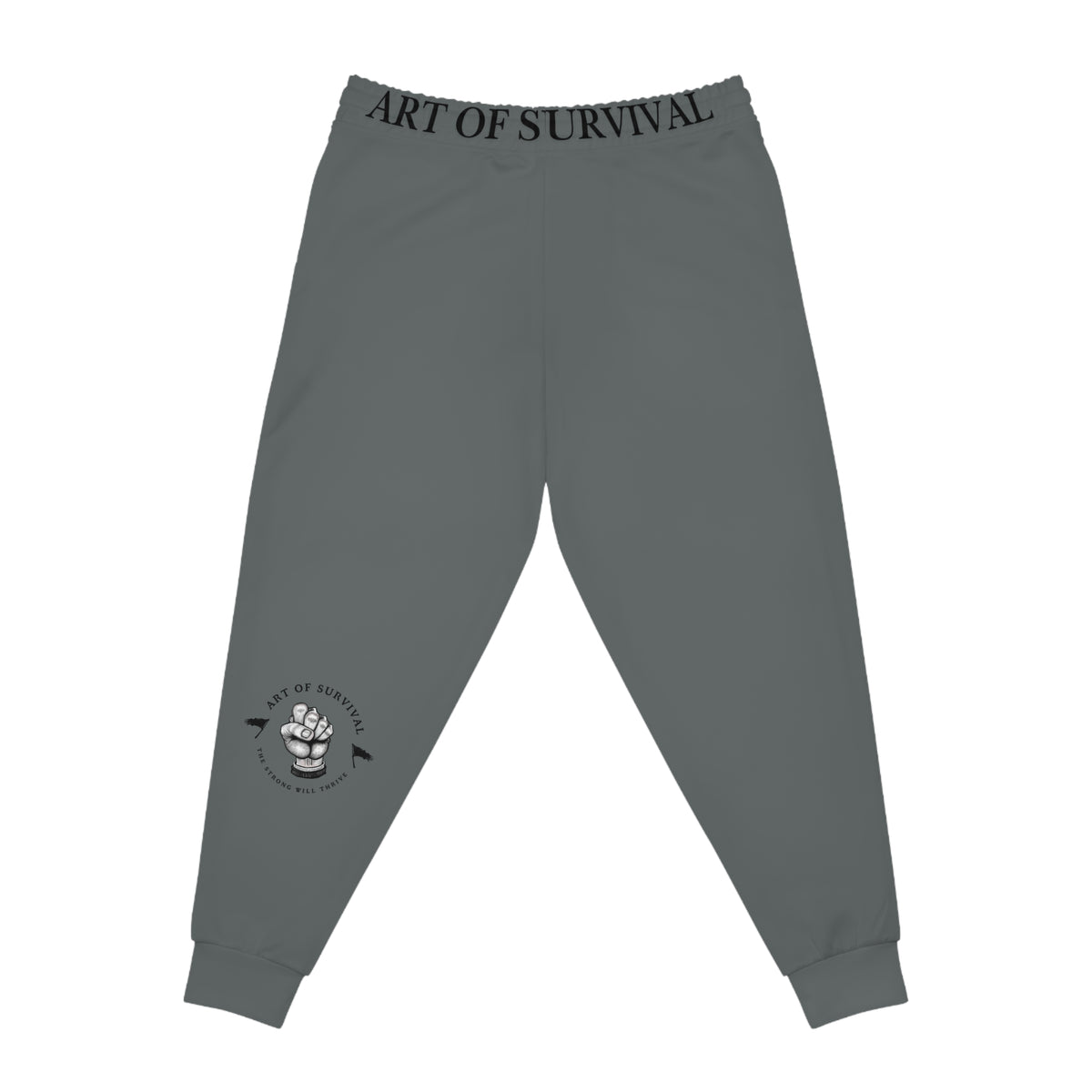 Athletic Joggers -Art of Survival - Fist Logo - Fitness Apperal