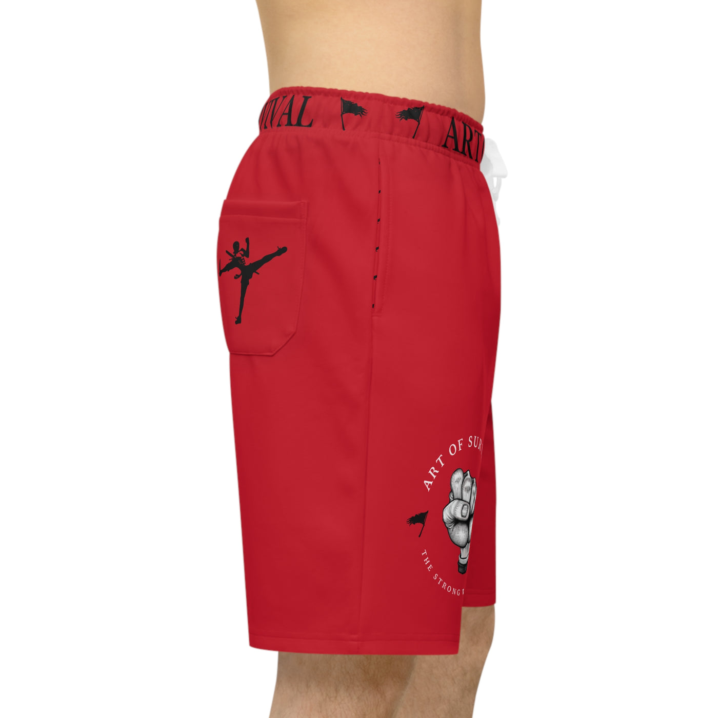 Athletic Shorts - The Art of Survival - Martial Arts and Fitness Lifestyle Brand
