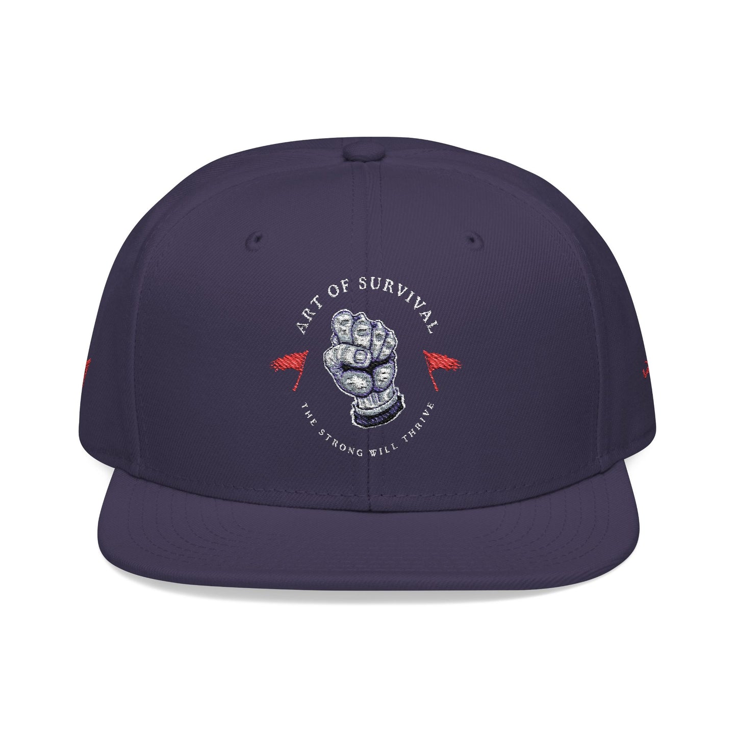Snapback Cap - The Art of Survival Martial Arts Logo - Health & Fitness Lifestyle Brand