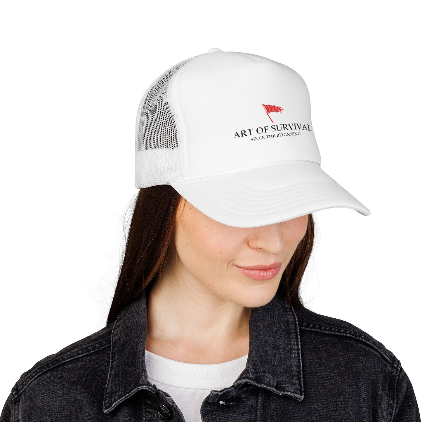 Trucker Hat - The Art of Survival Limited Addition {Since the Begging} Logo - Embroidered Fitness Cap