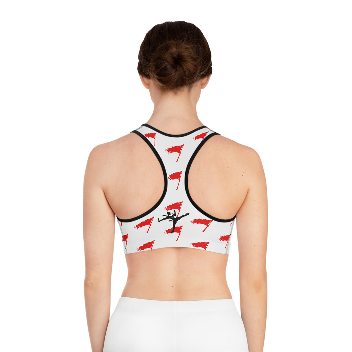 Sports Bra - The Art of Survival - Flag (All Over) Logo - Fitness - Brand