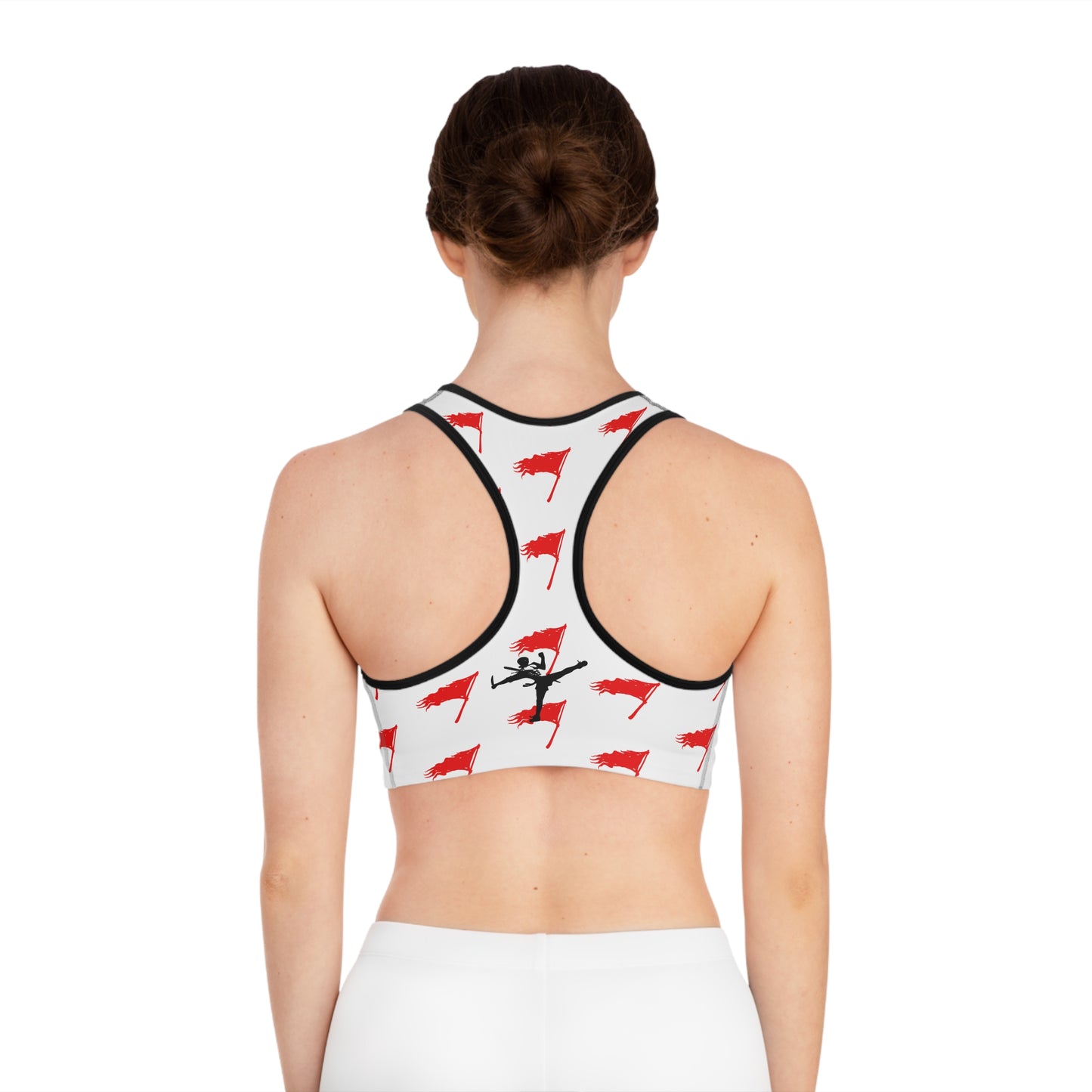 Sports Bra - The Art of Survival - Flag (All Over) Logo - Fitness - Brand