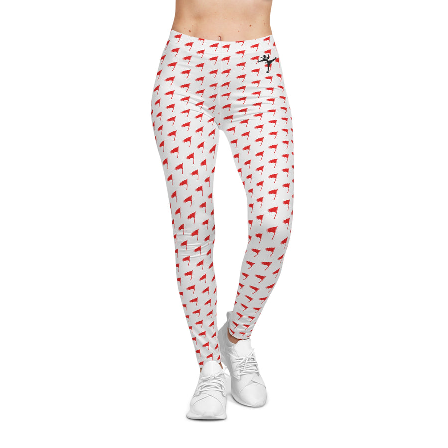 Leggings - The Art of Survival- Martial Arts - Flag (All Over) Design