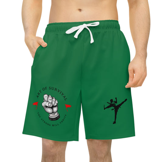 Athletic Shorts - The Art of Survival - Martial Arts and Fitness Lifestyle Brand