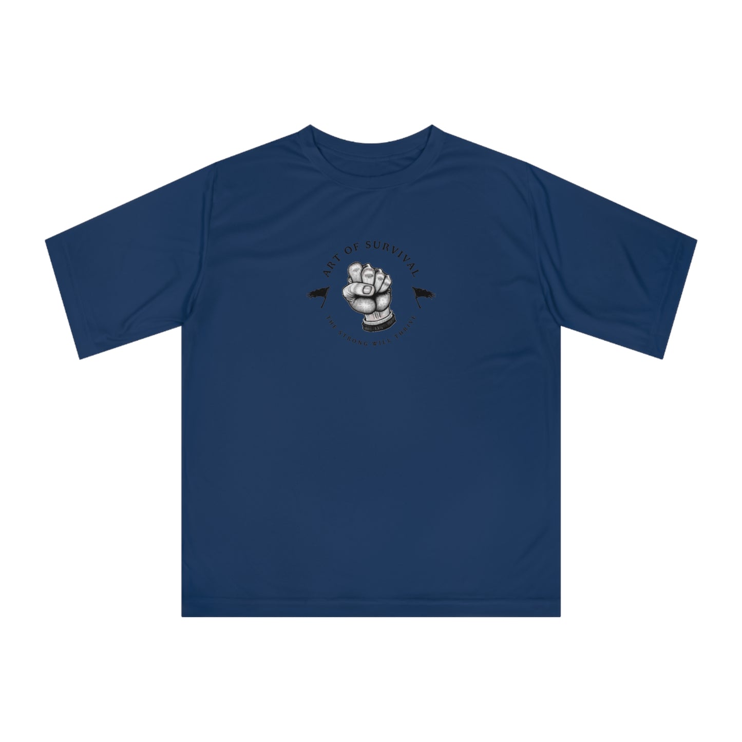 Martial Arts Logo Performance T-shirt - The Art of Survival - Fist