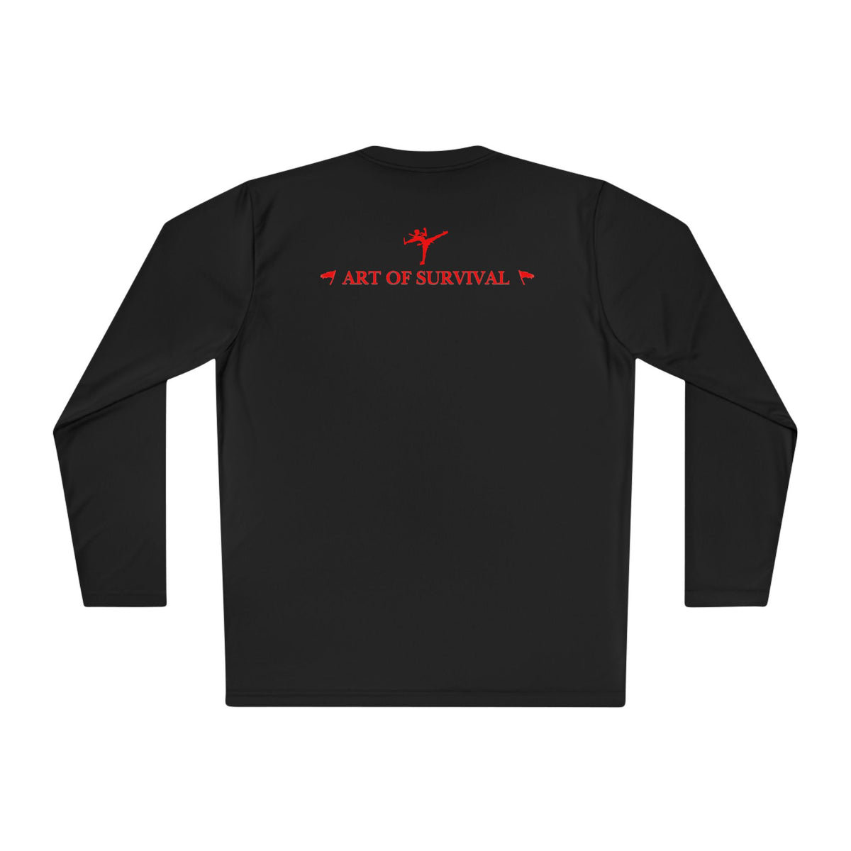 Long Sleeve Tee - "The Art of Survival" Fitness - Martial Arts - Activewear - Fist Design
