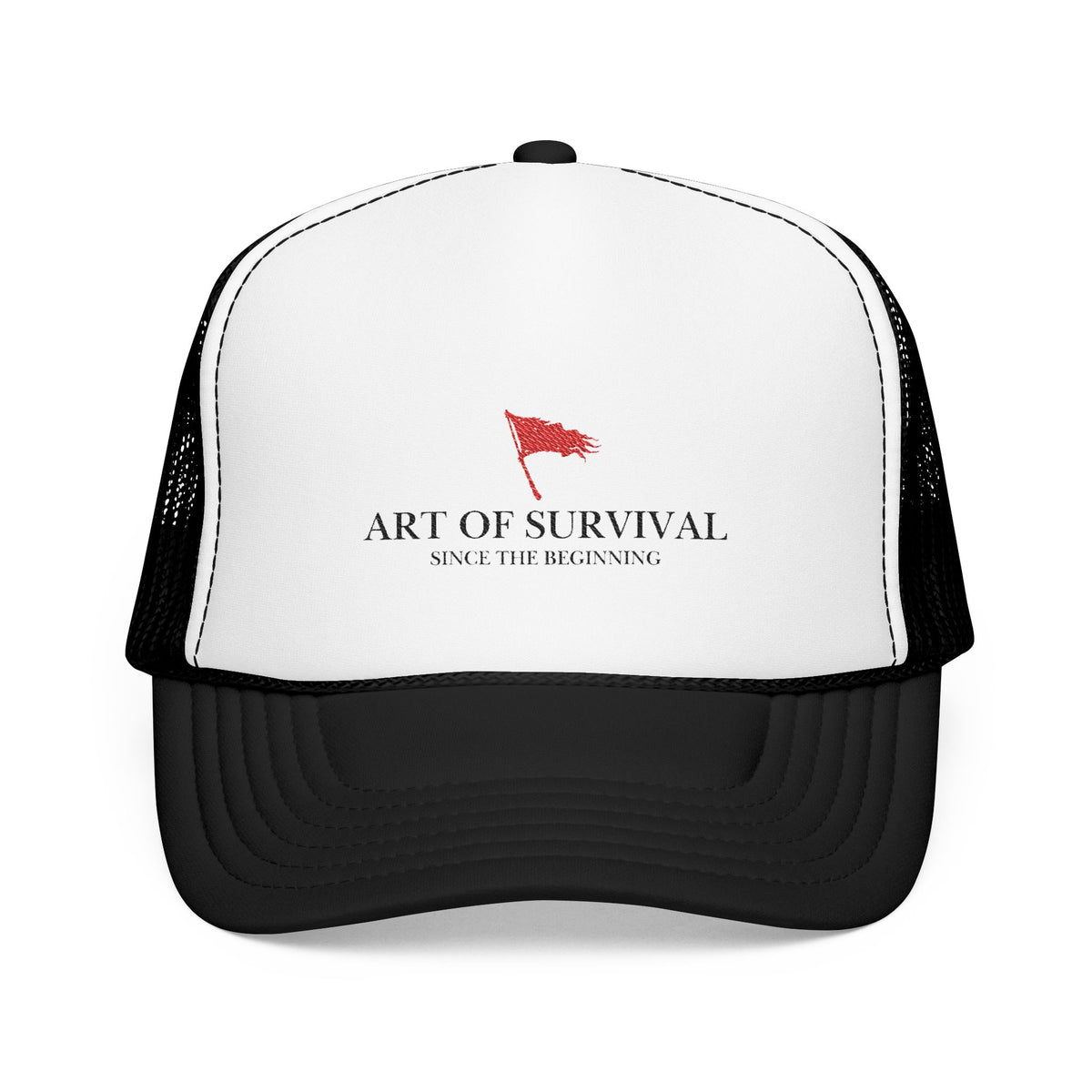 Trucker Hat - The Art of Survival Limited Addition {Since the Begging} Logo - Embroidered Fitness Cap