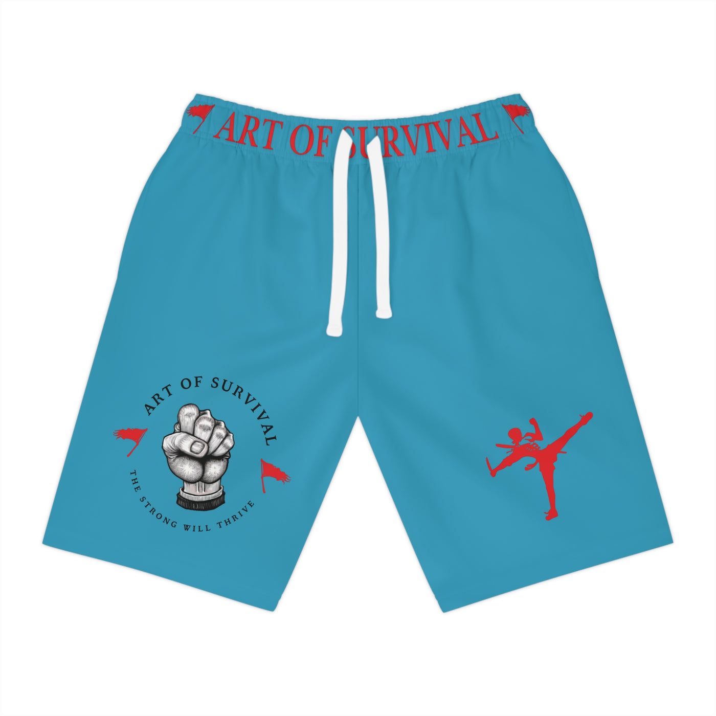 Athletic Shorts - The Art of Survival - Martial Arts and Fitness Lifestyle Brand