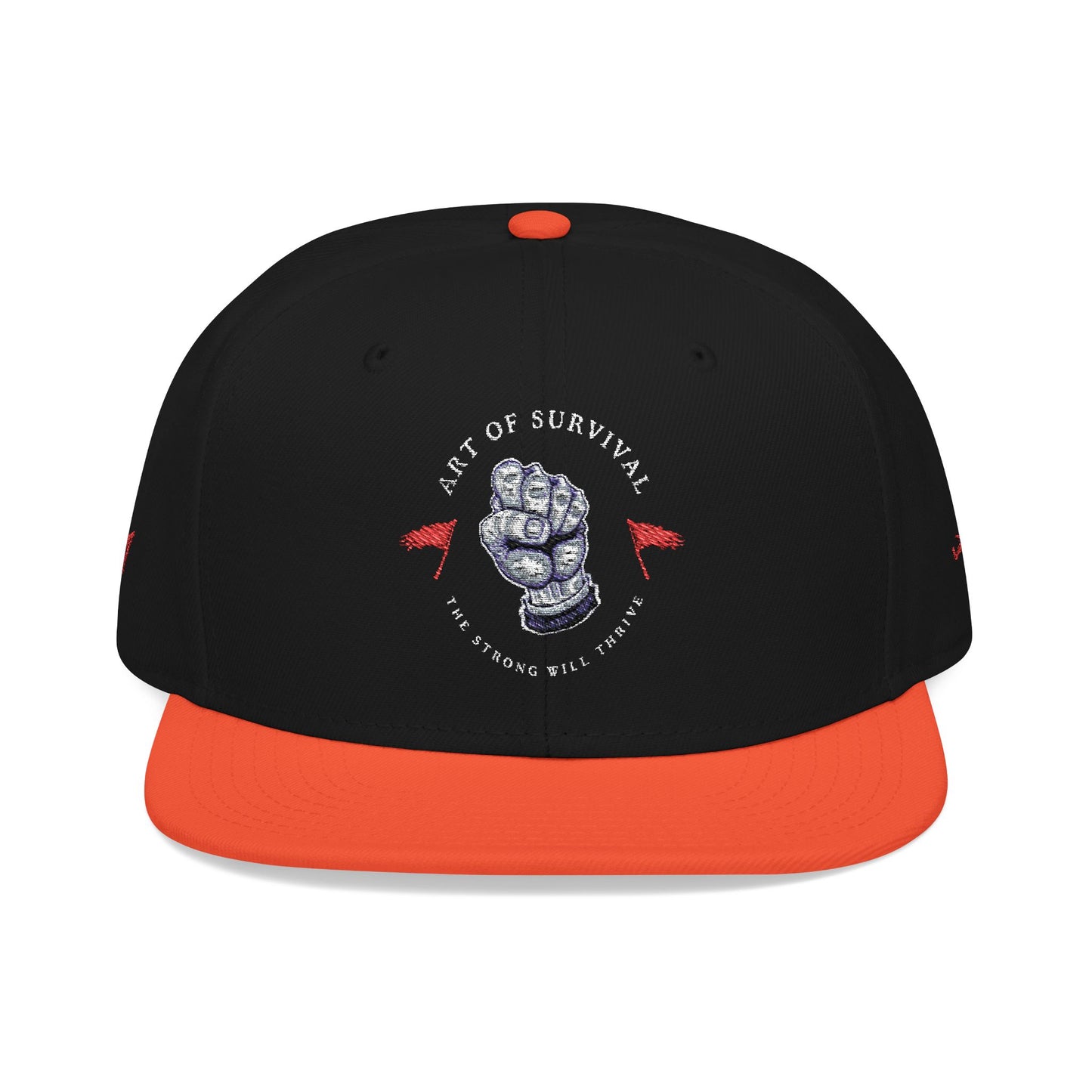 Snapback Cap - The Art of Survival Martial Arts Logo - Health & Fitness Lifestyle Brand
