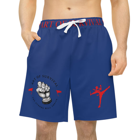 Athletic Shorts - The Art of Survival - Martial Arts and Fitness Lifestyle Brand