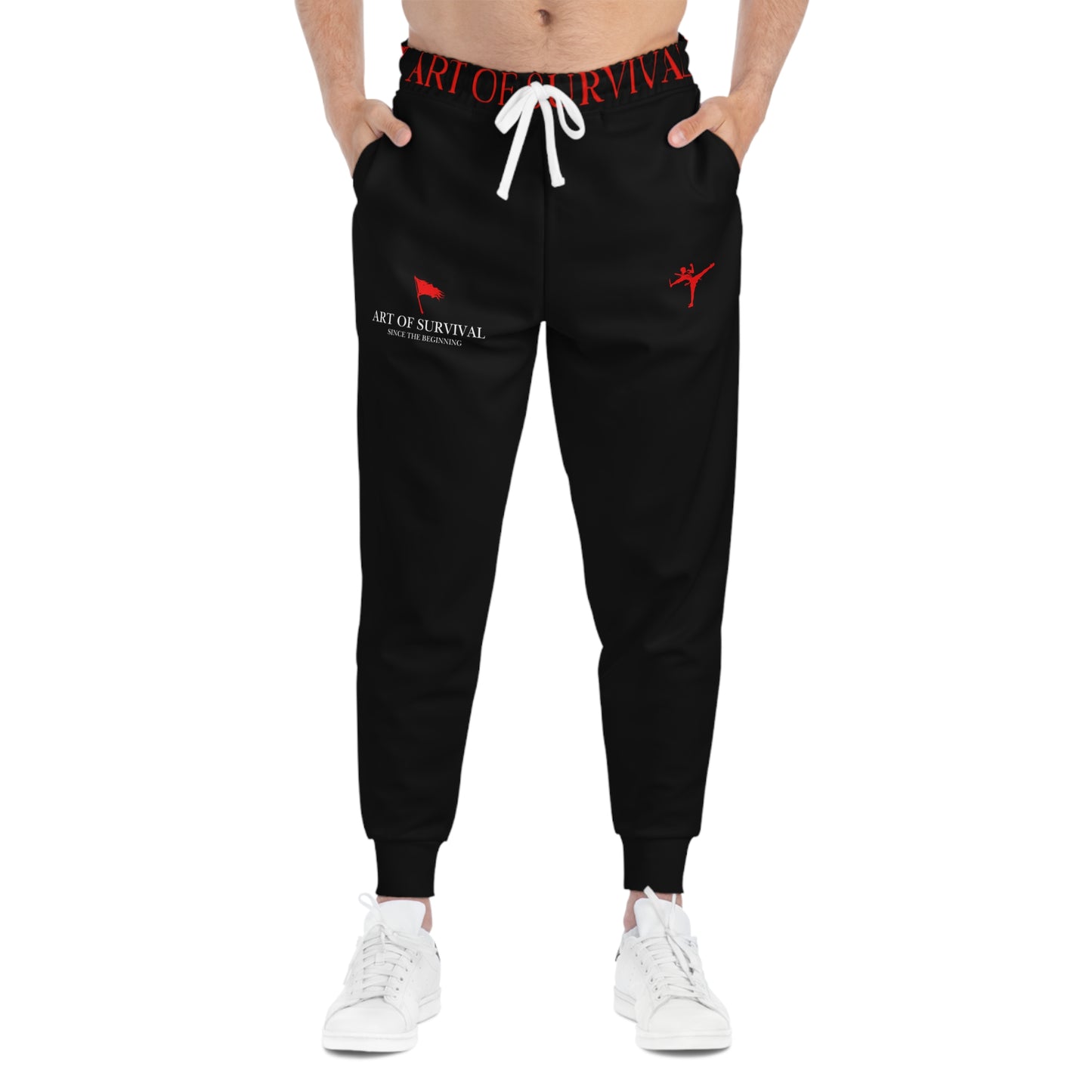Joggers - Art of Survival - Limited Addition {Since the Beginning} Logo (w/ Fist Symbol) - Fitness Appeal