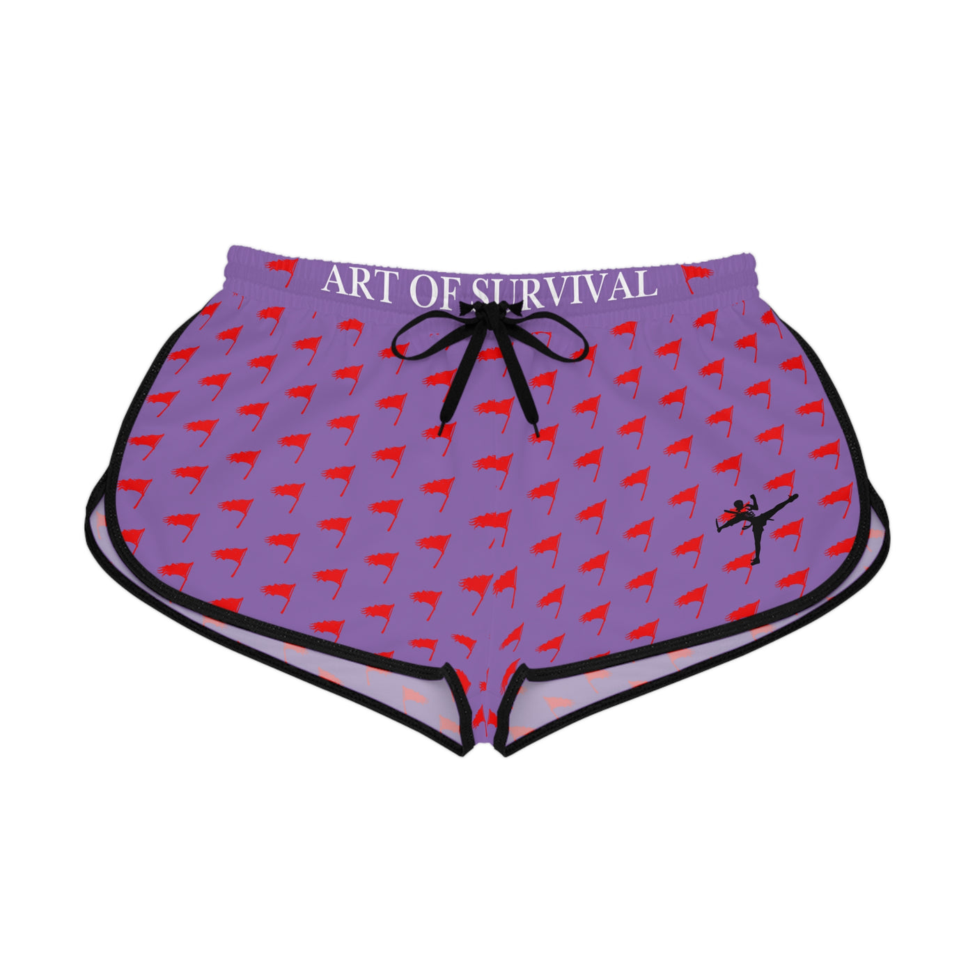 The Art of Survival- Flag (All Over) Logo - Fitness - Shorts