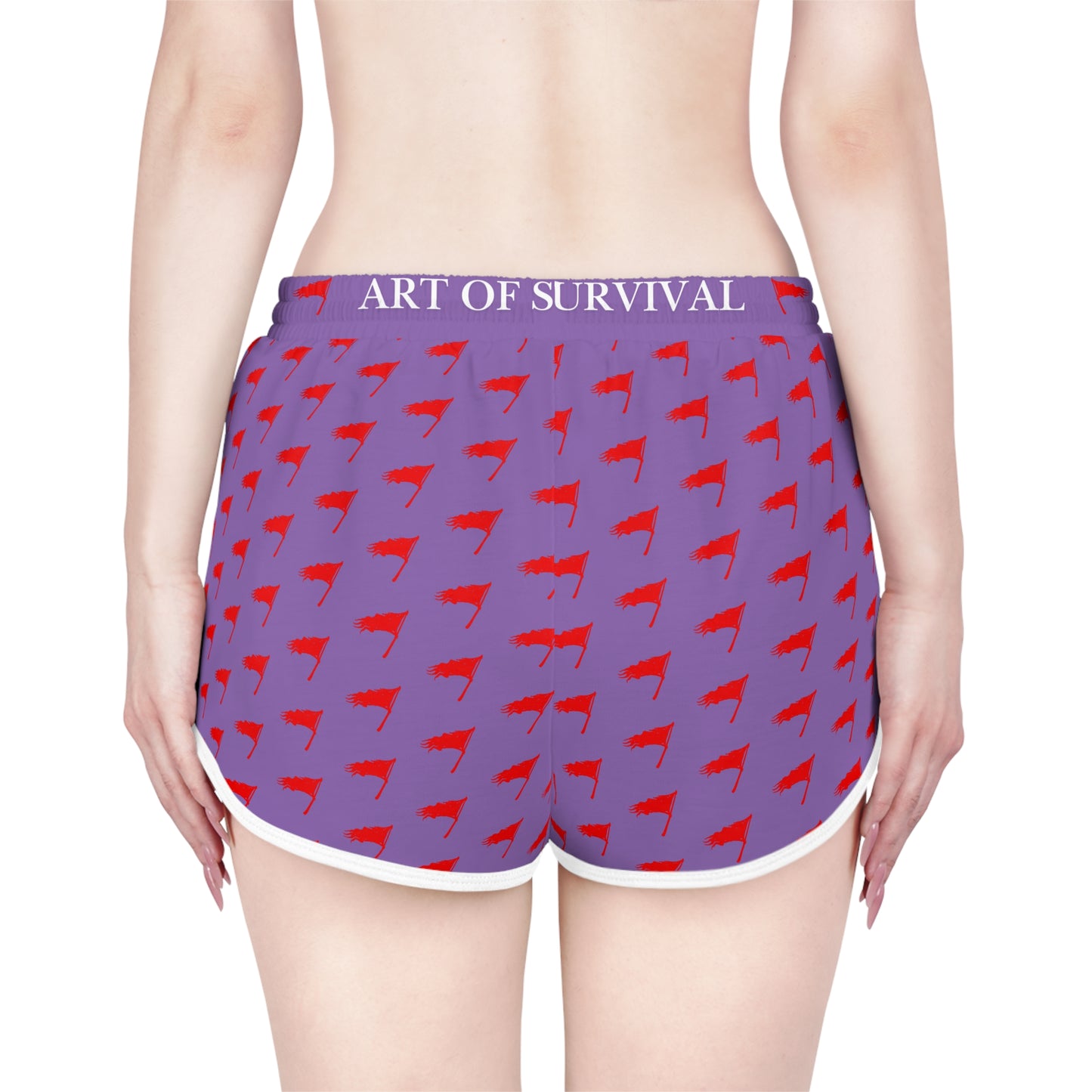 The Art of Survival- Flag (All Over) Logo - Fitness - Shorts