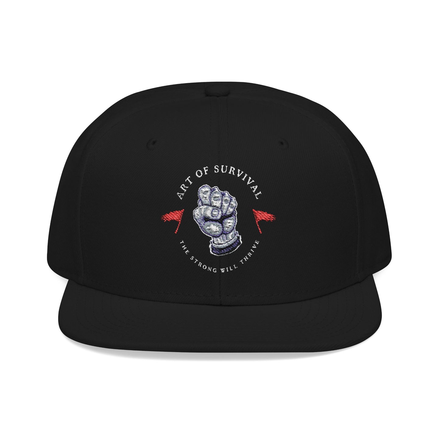 Snapback Cap - The Art of Survival Martial Arts Logo - Health & Fitness Lifestyle Brand