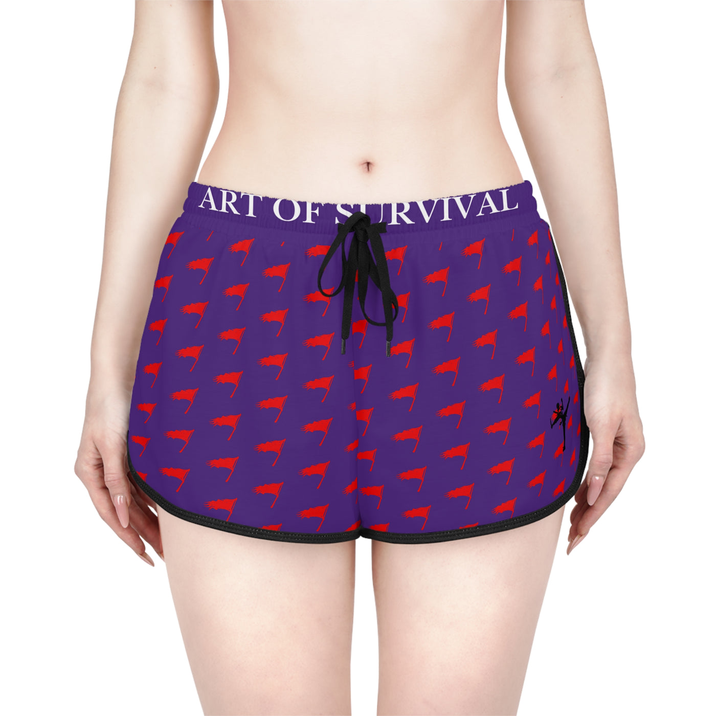 The Art of Survival- Flag (All Over) Logo - Fitness - Shorts