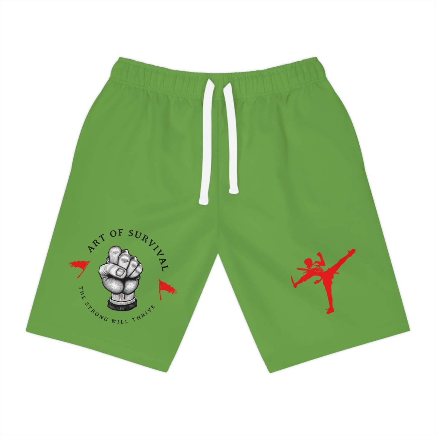 Athletic Shorts - The Art of Survival - Martial Arts and Fitness Lifestyle Brand