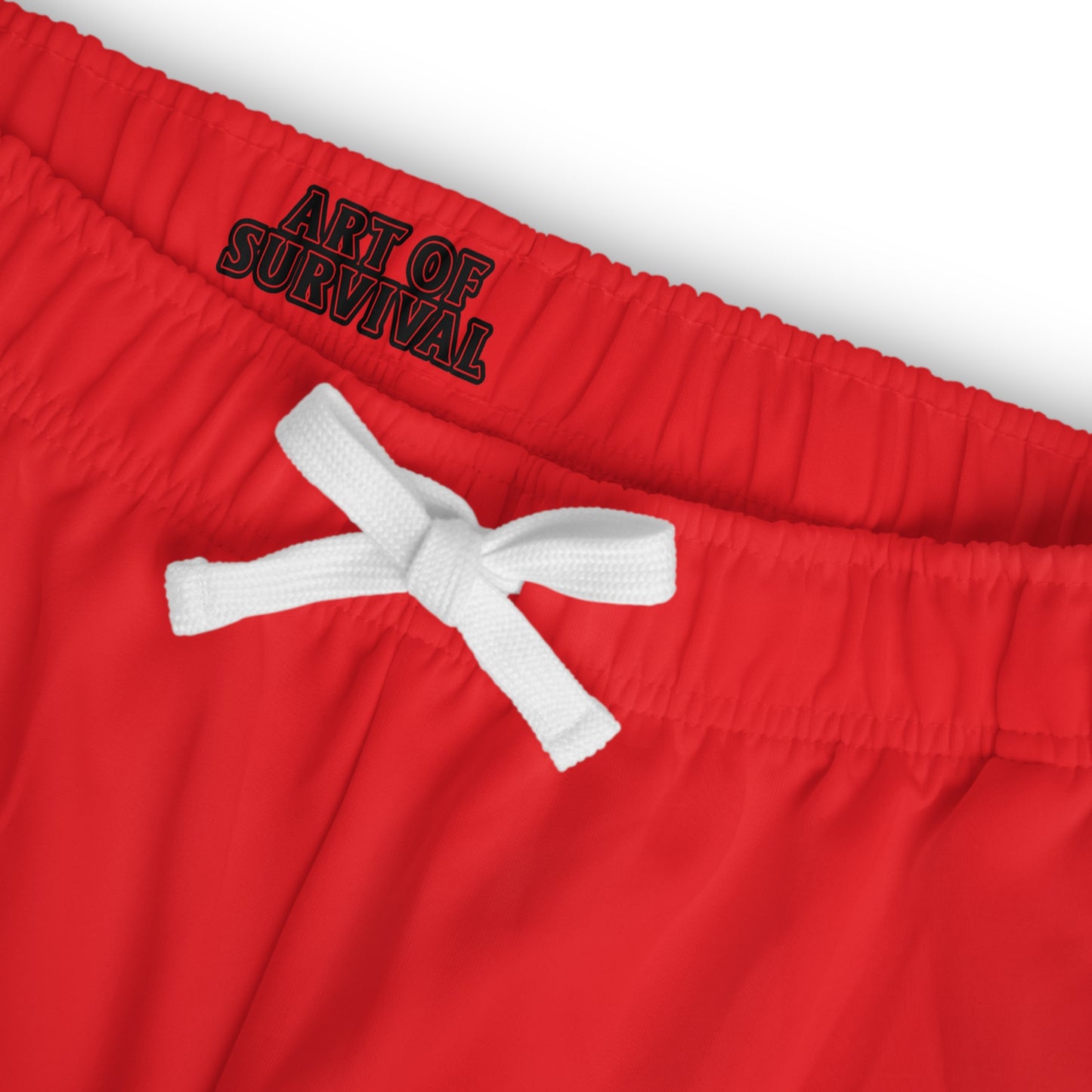 Men's Art of Survival Athletic Long Shorts - Fist Design - Fitness Brand